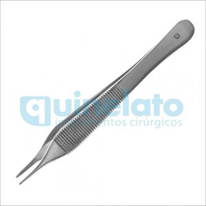 Pinça Adson com serra  QC16812 - Quinelato