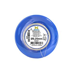 Fio Amarrilho estético CRNI redondo 0,25mm 010 rolo 10m - Morelli