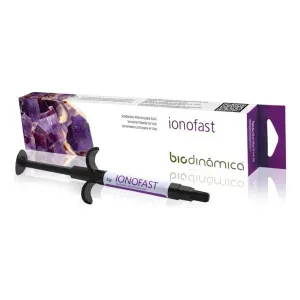 Ionômero de vidro forrador fotopolimerizável Ionofast 5g - Biodinamica