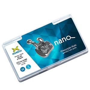 Braquete Roth Nano .022 can. 9º ang gancho canino e prés Kit - Morelli