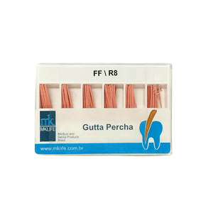 Cone de guta percha microttiped FF/R8 c/120 - MK Life