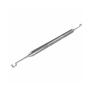 Aplicador de amarrilho elástico ponta dupla col inox - Morelli