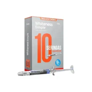 Clareador caseiro Whiteness Simple c/10 - FGM