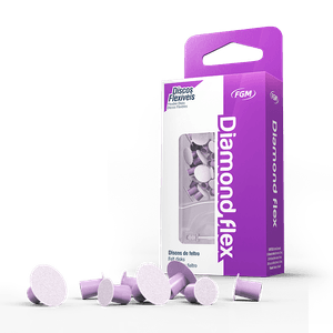 Disco feltro Diamond Flex c/12+ mandril - FGM