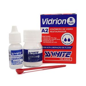 Ionômero de vidro restaurador Vidrion R Plus A2 Kit - SSwhite