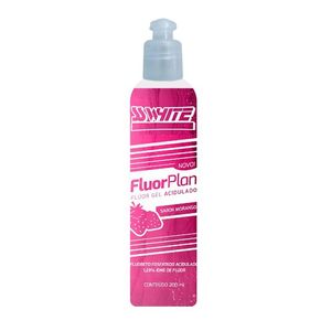 Flúor gel acidulado morango 200ml - SSwhite