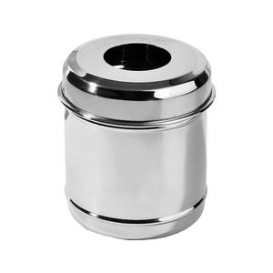 Porta algodão servido inox  9312 - Golgran