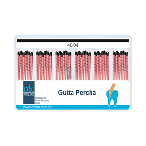 Cone de guta percha taper .04 c/60 - MK Life