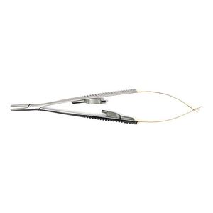Porta agulha Castroviejo reto c/ widea 14cm - Millennium