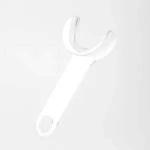 Afastador labial em C adulto transparente c/1 - Indusbello