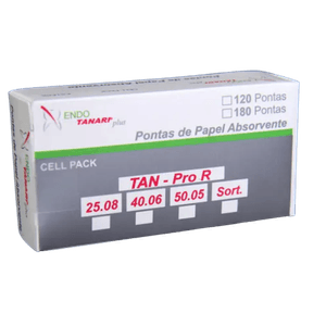 Ponta de papel absorvente cellpack Pro R c/120 - Tanari