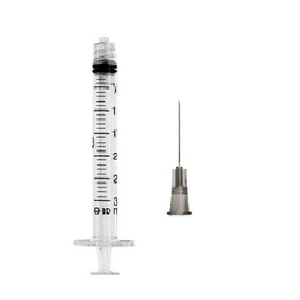 Seringa descartável 3ml com agulha - BD