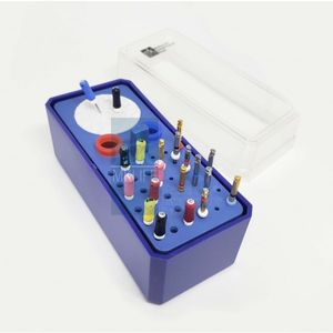Estojo para esterilização endodôntico 60 furos - MK Life